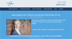 Desktop Screenshot of desmoinesacupunctureworks.com